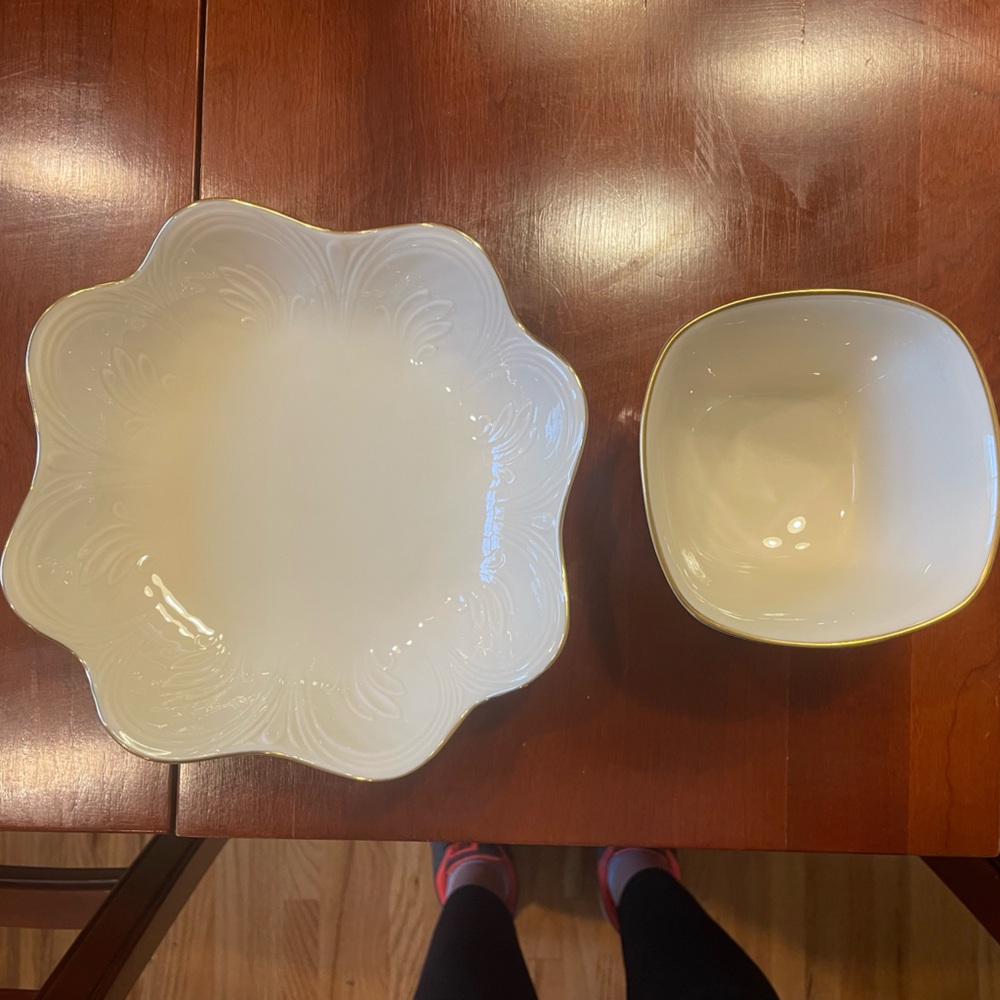 Lenox - Mini Serving Bowl and Small Plate